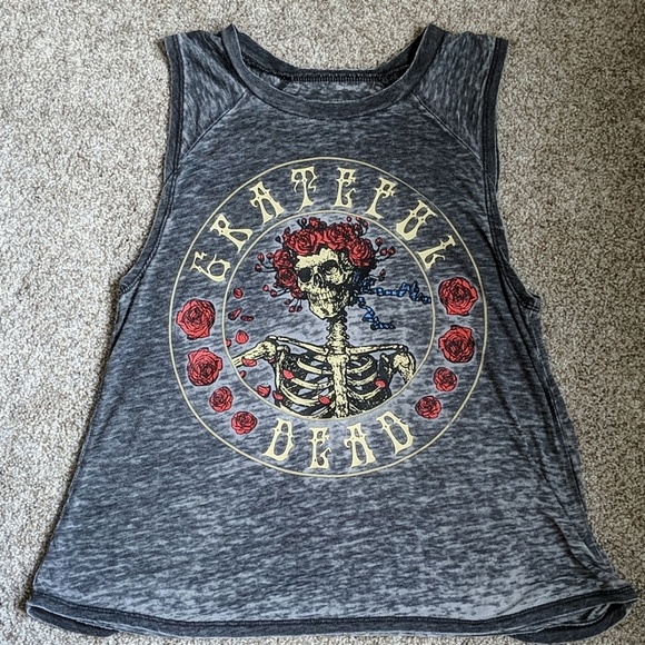Grateful Dead Tops - Grateful dead graphic t tank